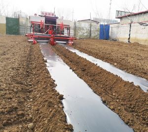 旋耕起壟鋪膜機